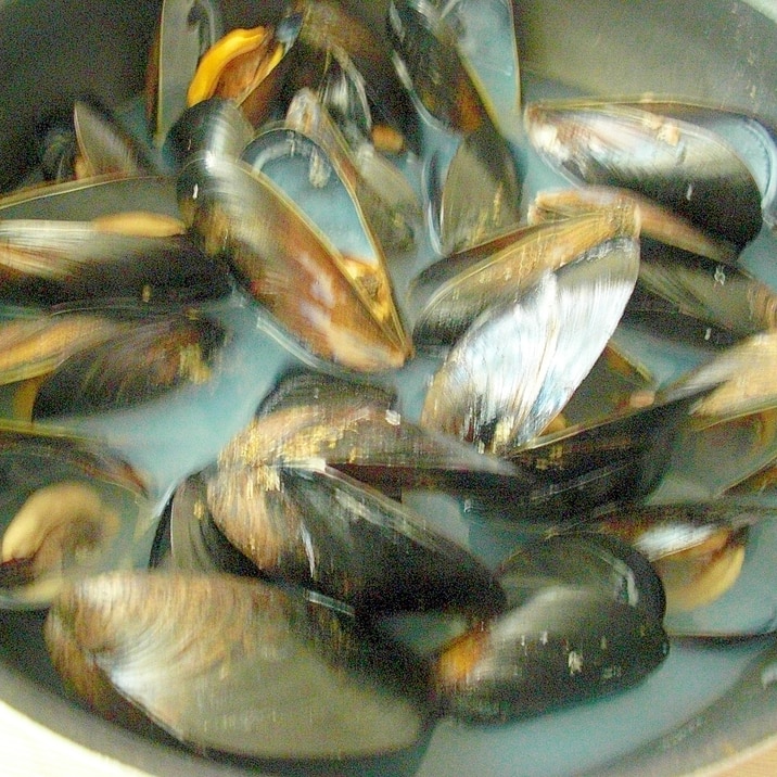 ムール貝のシンプルスープ